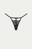 Llenceria sexy de tanga d'encaix de dona 