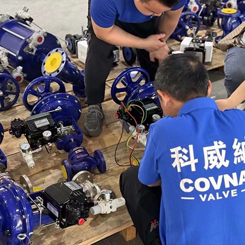 ผู้ผลิต Oem วาล์วปีกผีเสื้อ โรงงาน COVNA