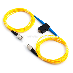 FC/SC/LC/ST Customized Variable Fiber Optic VOA In-Line Attenuator, SM/MM, 0~60dB
