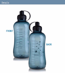 2019 Custom Plastic Cheap Large Capacity, Hot Design Plastic Sport Water Bottle