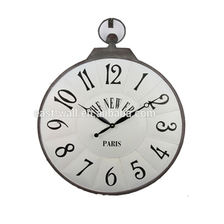 High Quality Low Price Vintage Style Antique Wooden Pendulum Wall Clock