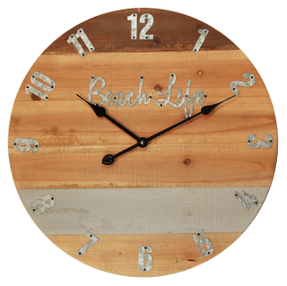 High Quality Wrought Iron Pointer Personalised Creative Wall Clock, Multiple Colour Digital Clock Wall