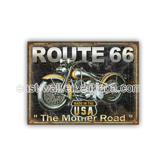 Nice Quality Manufacturers Wall Hanging Plaque Crafts Custom Metal Tin Sign