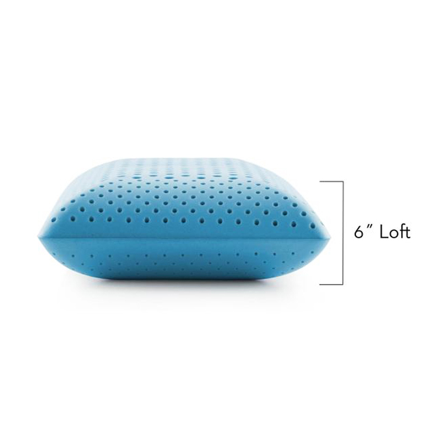 Healthy Foam Technology Design Zoned Memory Foam Sleeping Pillow 