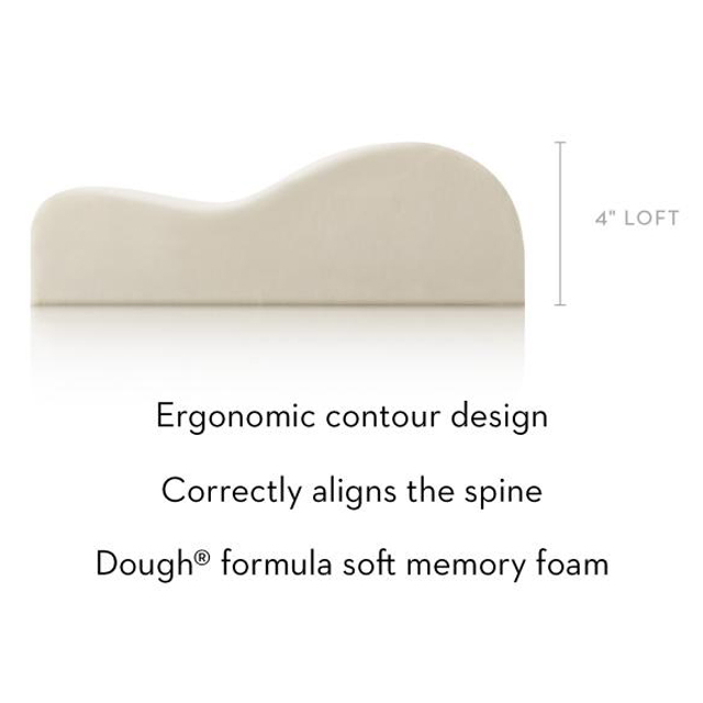 Healthy Memory Foam Head Support Contour Pillow 