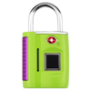 16338 Outdoor Security Portable Smart Fingerprint Padlock TSA Fingerprint Lock for Luggage 