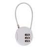 13321 Mini Resettable 3 Digit Combination Luggage Padlock