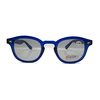Dark blue bifocal reading glasses