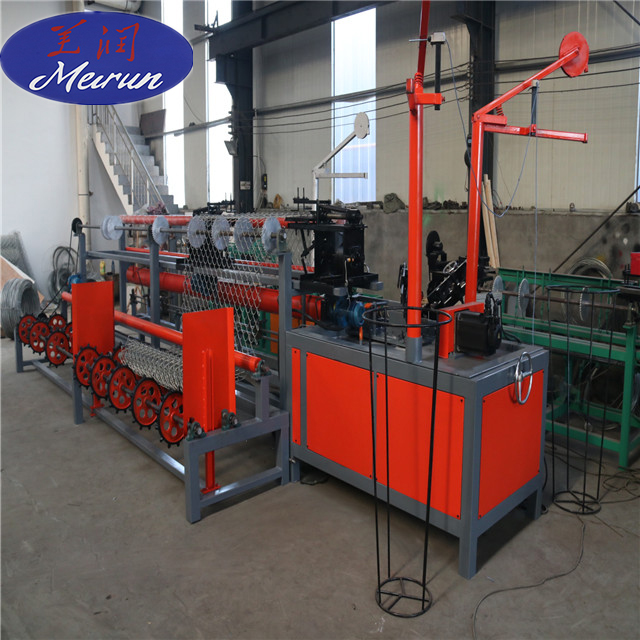 Full Automatic Chain Link Fence Machine Meirun brand (factory direct sale) 