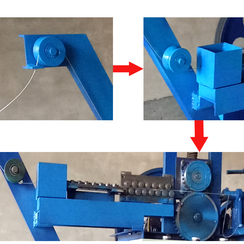 twin loop wire binding machine