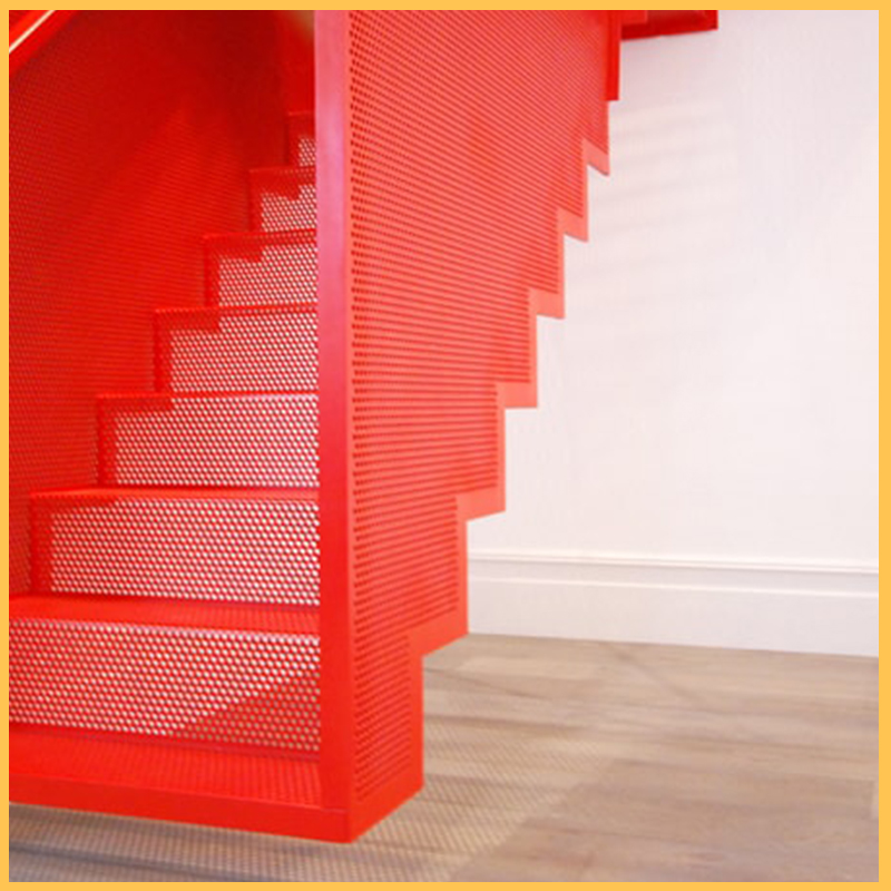 Steel Perforated Stair