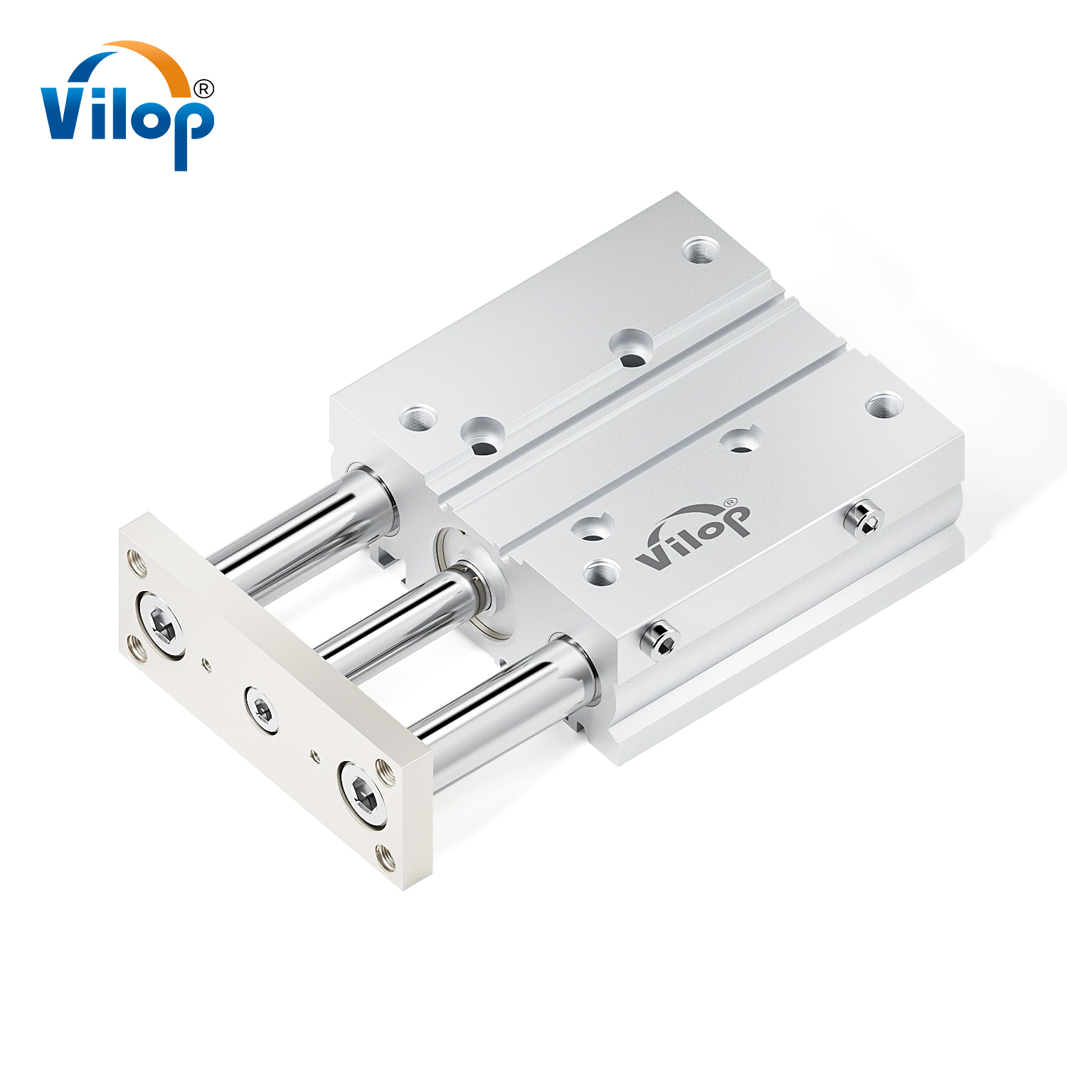 MGPM/MGPL Compact Tri-Rod Pneumatic Air Cylinder New Double-Acting Stainless Steel Industrial Part