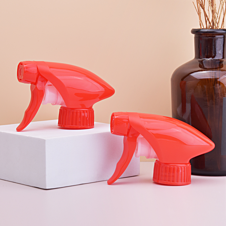 Pulvérisateur à gâchette tout plastique coloré sur mesure de 28 mm 