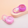 Cute Hand Sanitizer Bottle Holder Bottle, Empty Pet 30ml Round Shampoo Bottle 