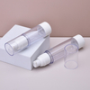 Bouteilles de pompe sans air en plastique blanc 15 ml 30 ml 50 ml 80 ml 100 ml