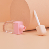 Frasco quadrado de brilho labial de 3,5 ml 