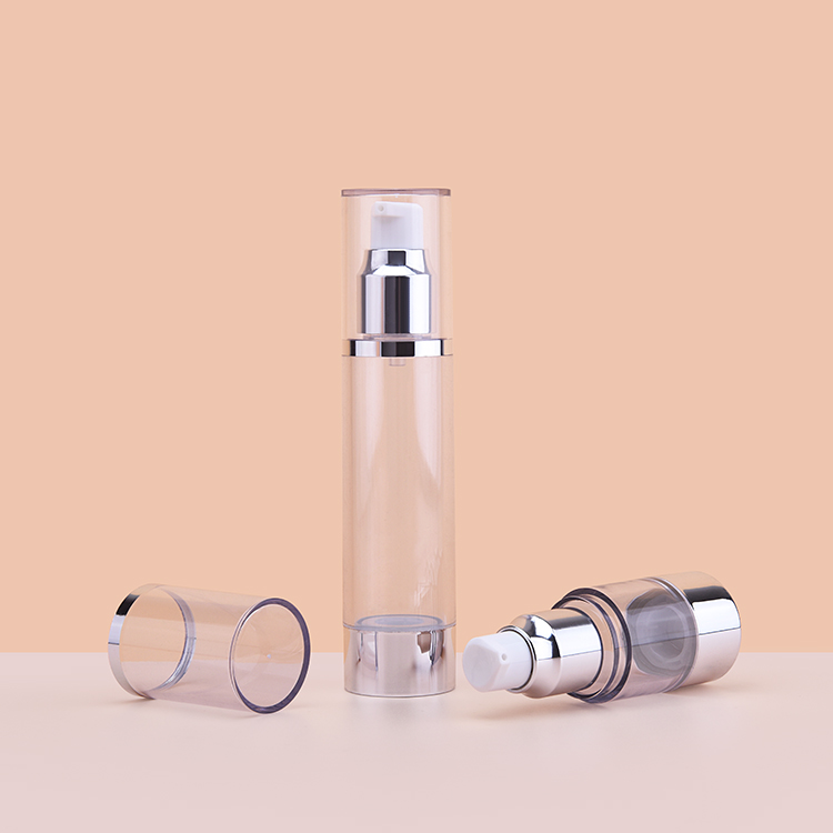 Aluminium Closure 80ml Refillable Airless Bottle