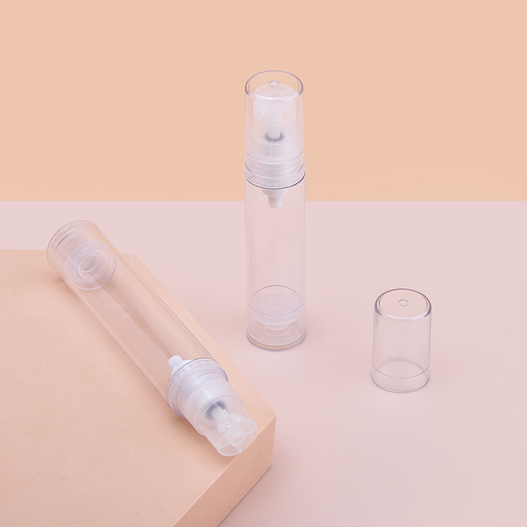 Cosmetic Container Skin Care Airless Bottle, PCR PP Airless Bottle, Small capacity Airless Bottle 15ml