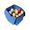 Skittles Set with 9 Pins 8.26 inches 2 Balls 2.75 inches Wooden Bowling set Outdoor game set Garden Yard Games