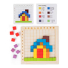  Educational Toy Puzzle A Fun and Educational Wooden Develop Color Recognition and Spatial Thinking with Colorful Cube.