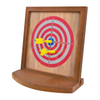  Wood Magnetic Tabletop Games Dart Tray Set.