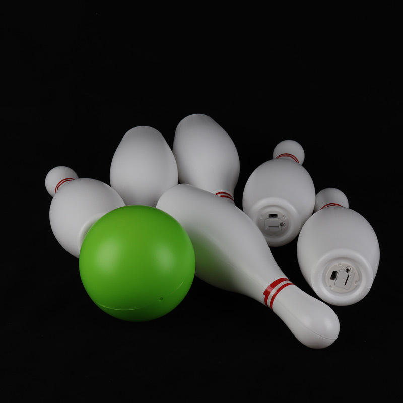Educational Birthday Gifts for Boys Girls Ages Includes 10 Plastic Pins 2 Balls Toddler Indoor Outdoor Bowling Games Set.