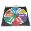  6 player Ludo Snakes and Ladders 2 in 1 Board Game Complete Set with Pegs 2 Dies for Family Game Night and Classroom for All Age