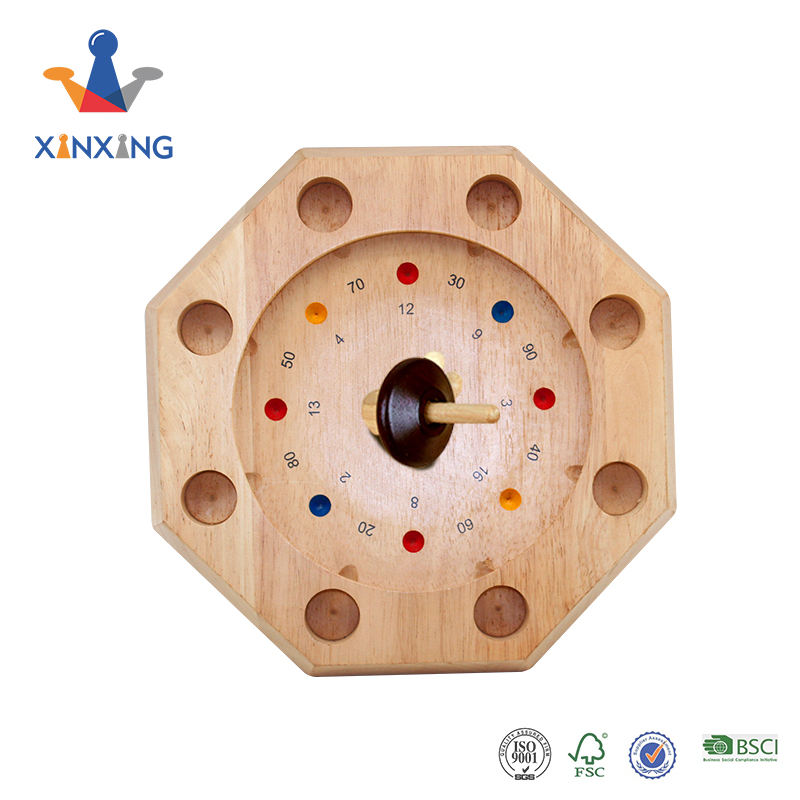  By Philos Wooden Octagon Tyrolean Roulette