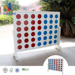 A Row Game Giant Wooden | Choose Between Classic Or Dark Stain Connect Family Fun Antique 4 in A White | 3 Foot Width - Jumbo 4