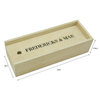 MINI SIZE Travel Set of 28 Dominoes in Wooden Storage Slide Box