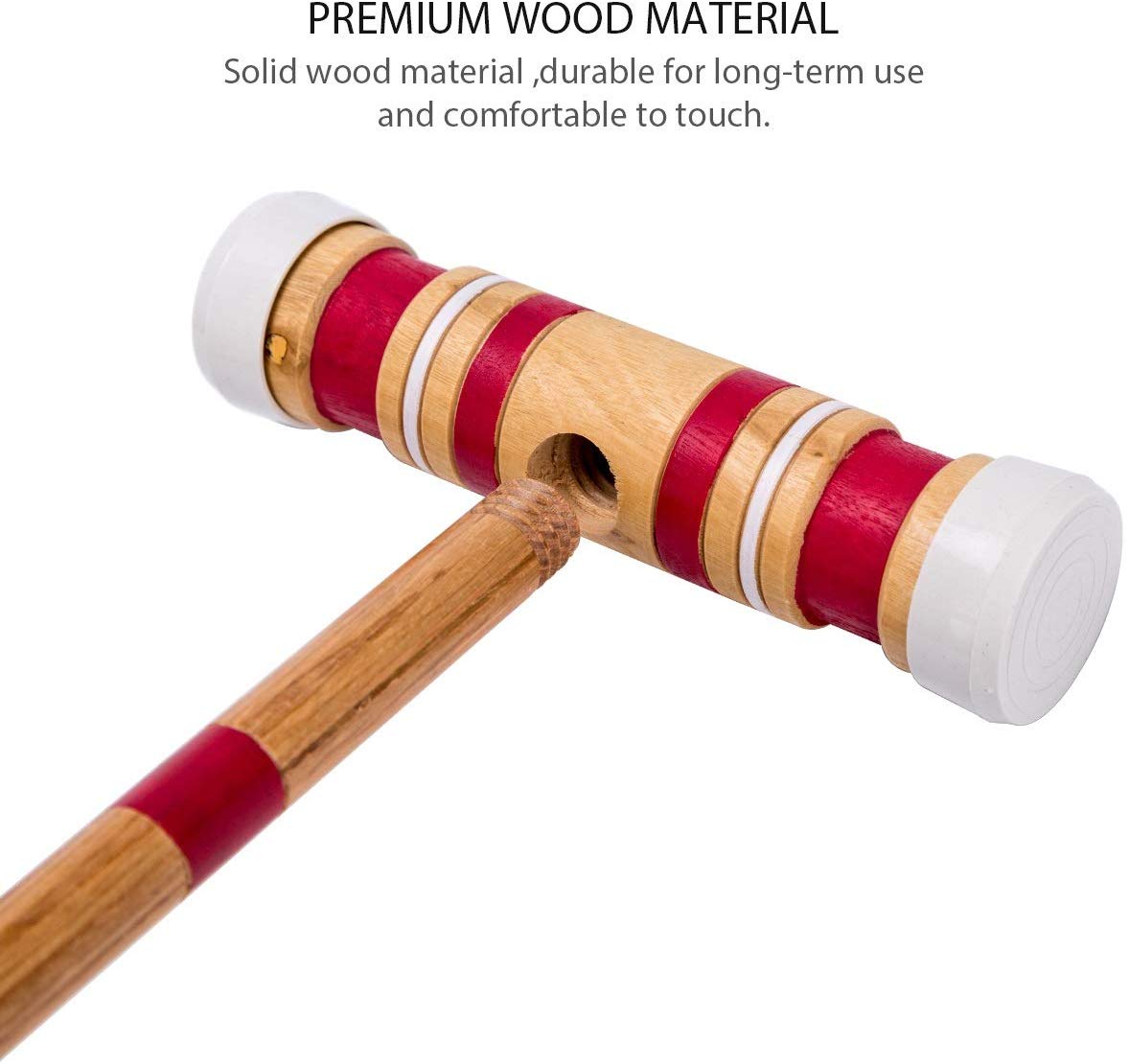 Wooden Croquet Set