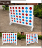 Giant Outdoor 4 in A Row Game for Backyard 4in1 Chess Game Small Educational Wooden Connect Four Game for Kids