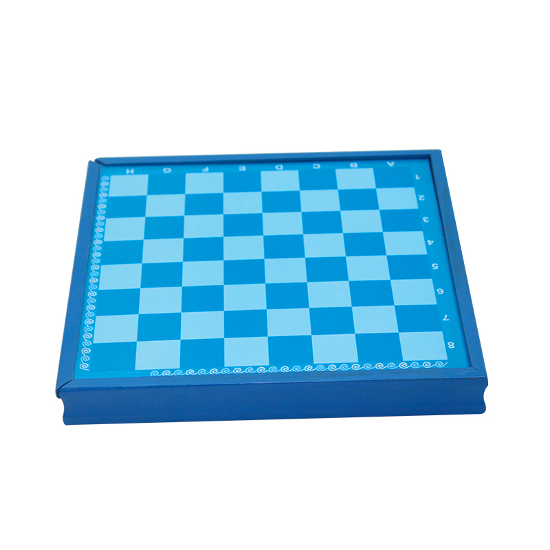wooden box chess set