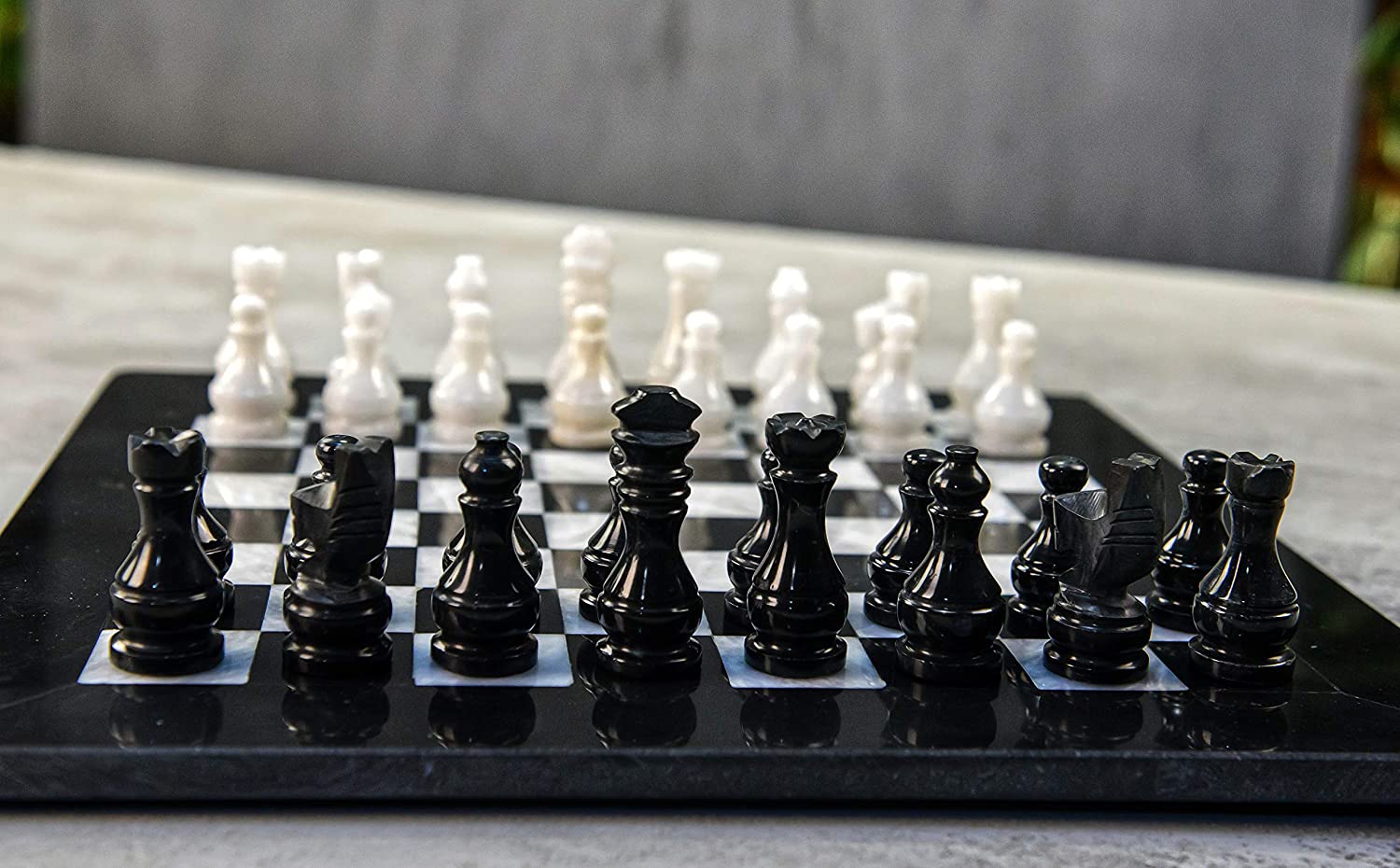 Marble professional chess board