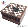 Board Game Set - Deluxe 15 in 1 Tabletop Wood-accented Game Center with Storage Drawer