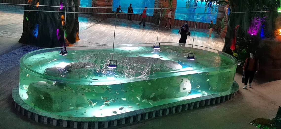 Akril akwarium &uuml;&ccedil;in Fuzhou ongongta&yacute; suwasty d&uuml;n&yacute;&auml;si