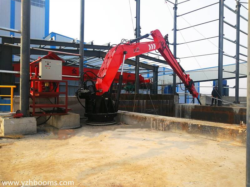 Piedestal Rockbreaker Boom System P&euml;rmir&euml;soi Efikasitetin e Pun&euml;s s&euml; Impiantit t&euml; Agregatit-1