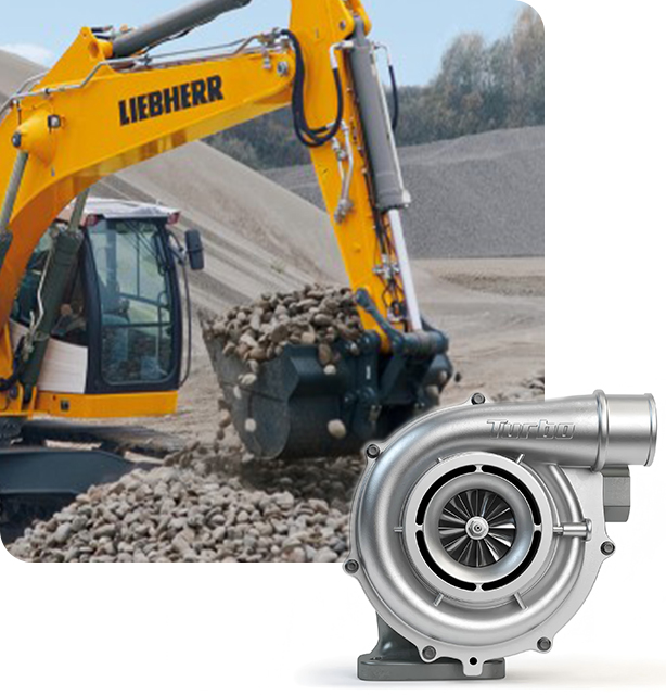 Engineering Machinery Turbodmychadlo