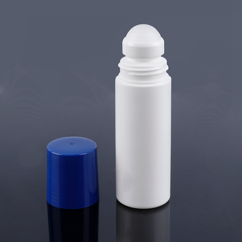 Custom Materials Printing 60ML 75ML 90ML Empty Plastic PP Roll On Deo Bottle,Roll On Cosmetic Bottle,Roll On Bottles Wholesale