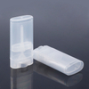 Flat Oval Free Sample Colorful Empty Clear Twist Up Deodorant Container Stick Refillable 15 G