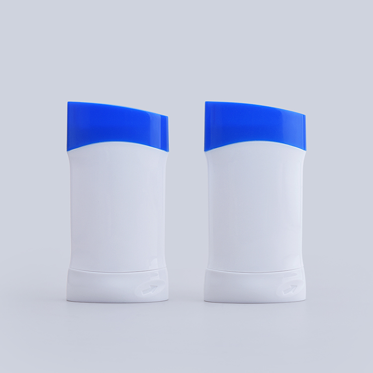 Personnalisé Vide Ovale Déodorant Stick Container Rechargeable Round Twisted Tube Pack Déodorant Stick