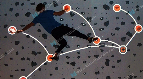 جدار التسلق التفاعلي