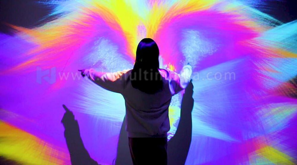 فن الجدران التفاعلية