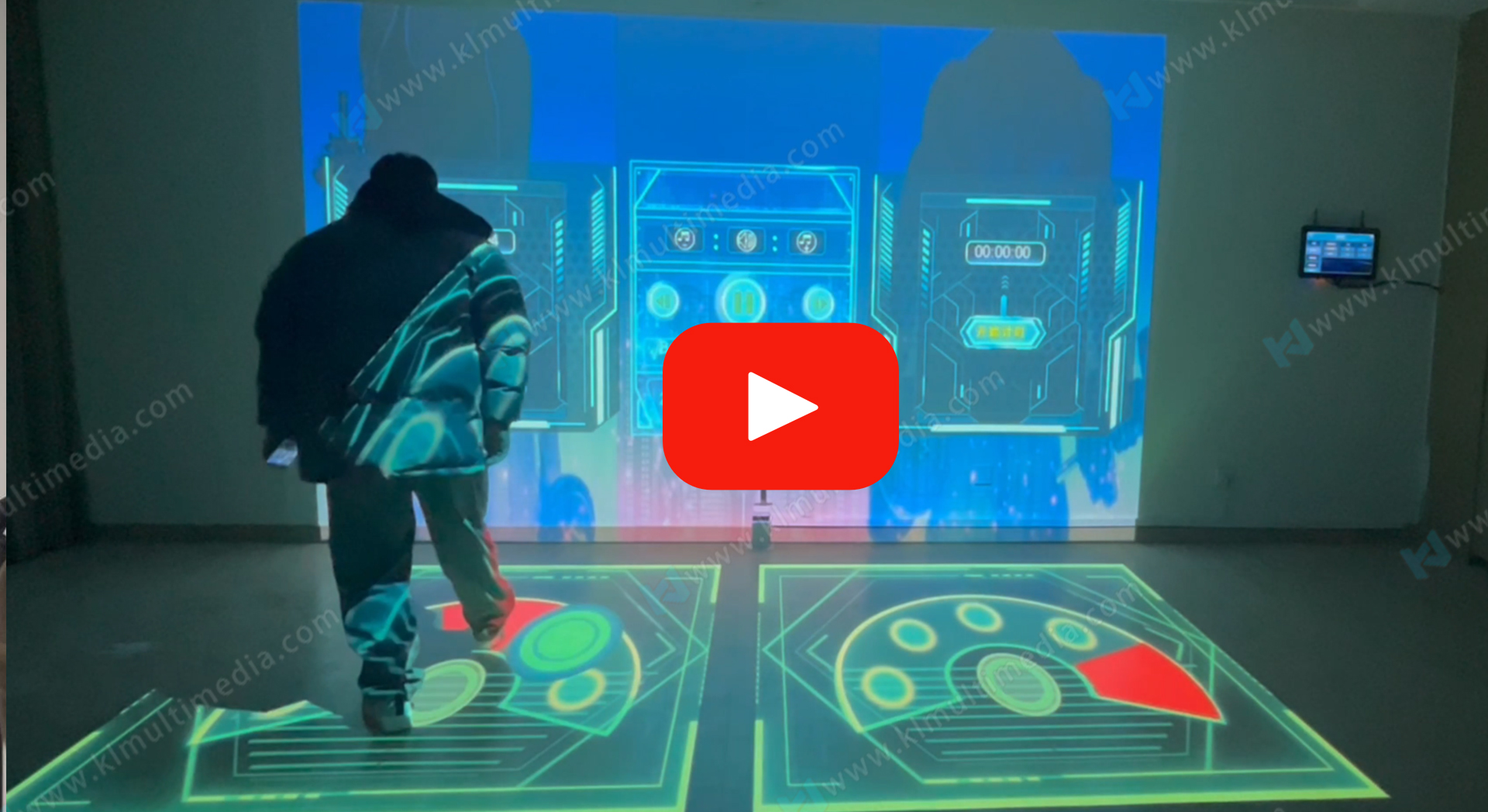 الصالة الرياضية التفاعلية