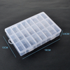 24 Grid Plastic Organizer Box 19x13x3.6cm
