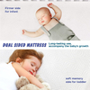 Hot Sell 6 Inch White Durable Harmless Breathable Baby Crib Mattress With Memory Foam