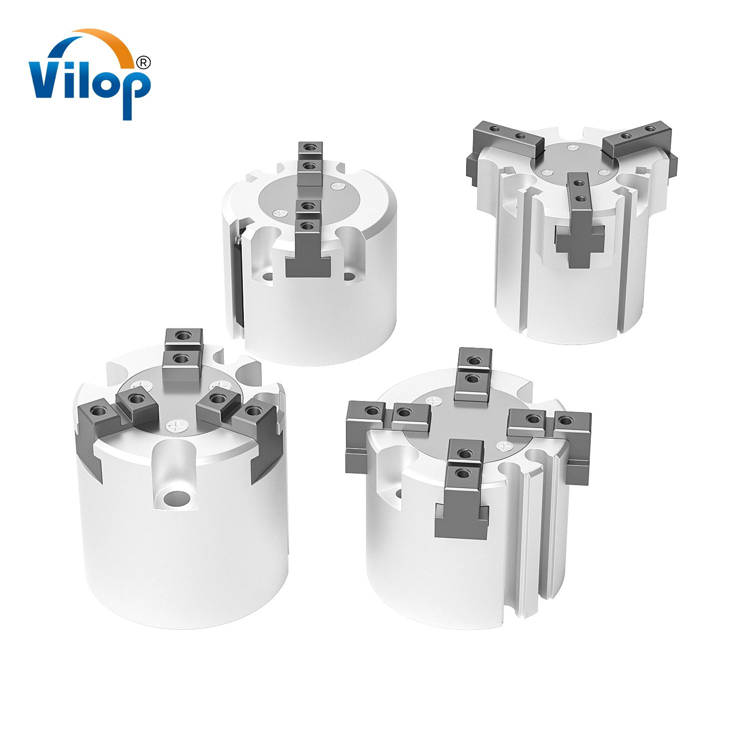 MHS3 Pneumatic Gripper Fingers Cylinder Double Action in 16D 20D 25D 32D 40D 50D 63D 80D 100D 125DSizes New Condition
