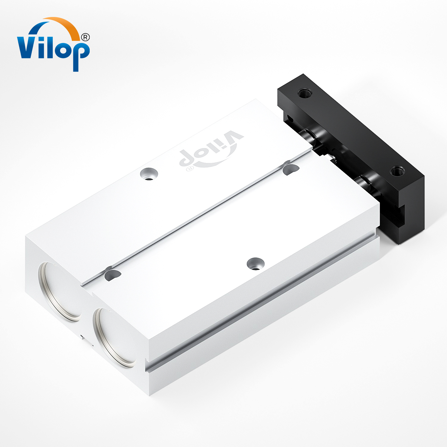 TN/TDA Series Pneumatic Parts Double Rod Cylinder Long Stroke Pneumatic Linear Actuator