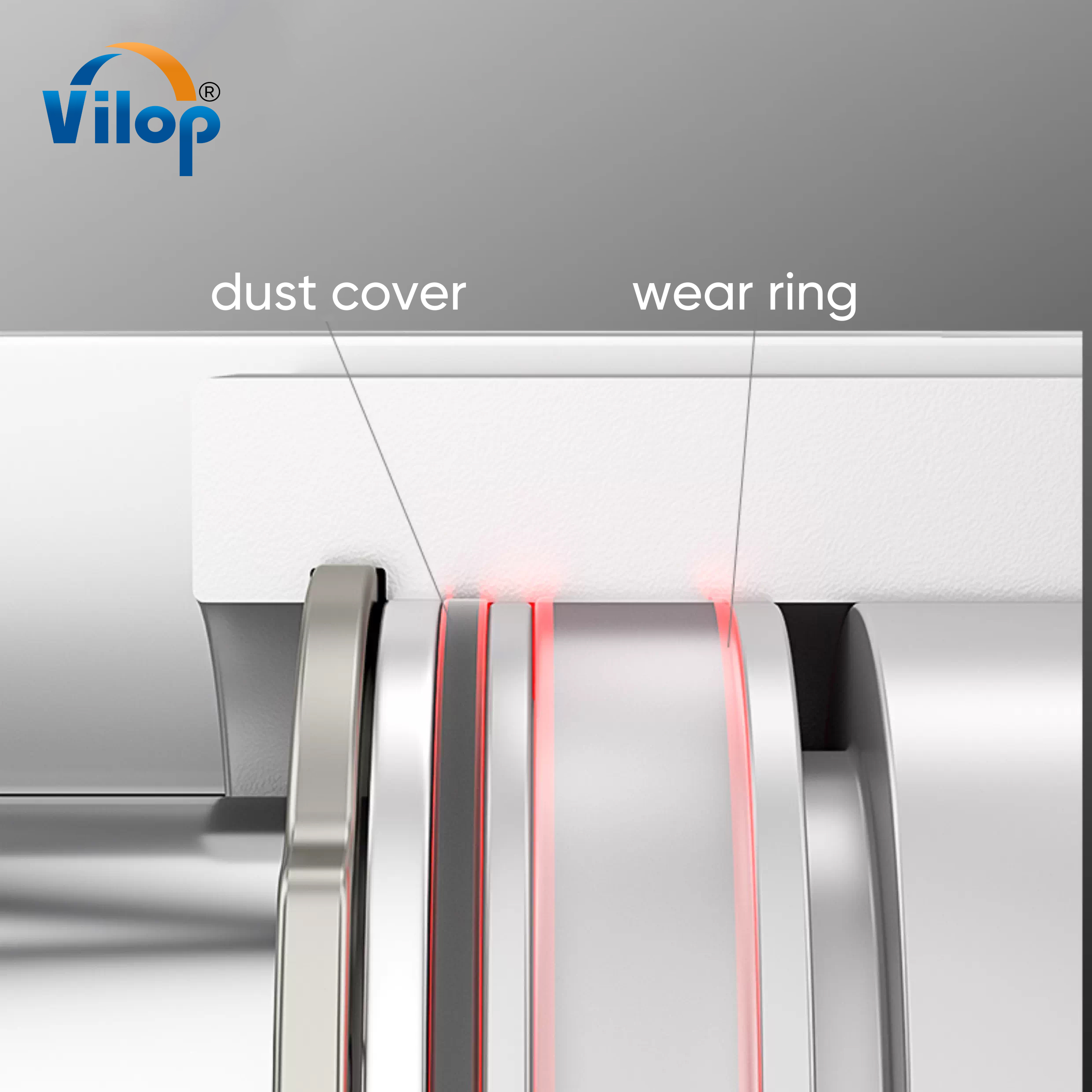 RMH10/16/20/25x200x300-s Pneumatic Magnetic Coupling Magnetic Coupling Type Rodless Cylinder with Long Stroke And Guide Rail