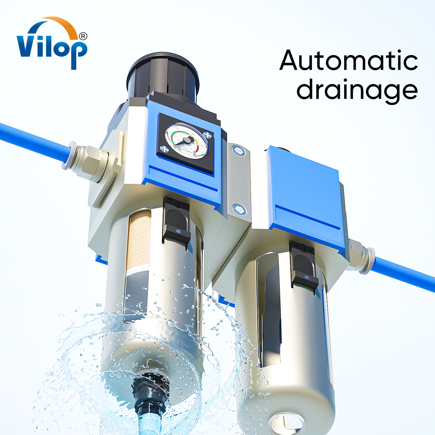 GF 400 Series Air Source Treatment (3 Or 2 Combination)